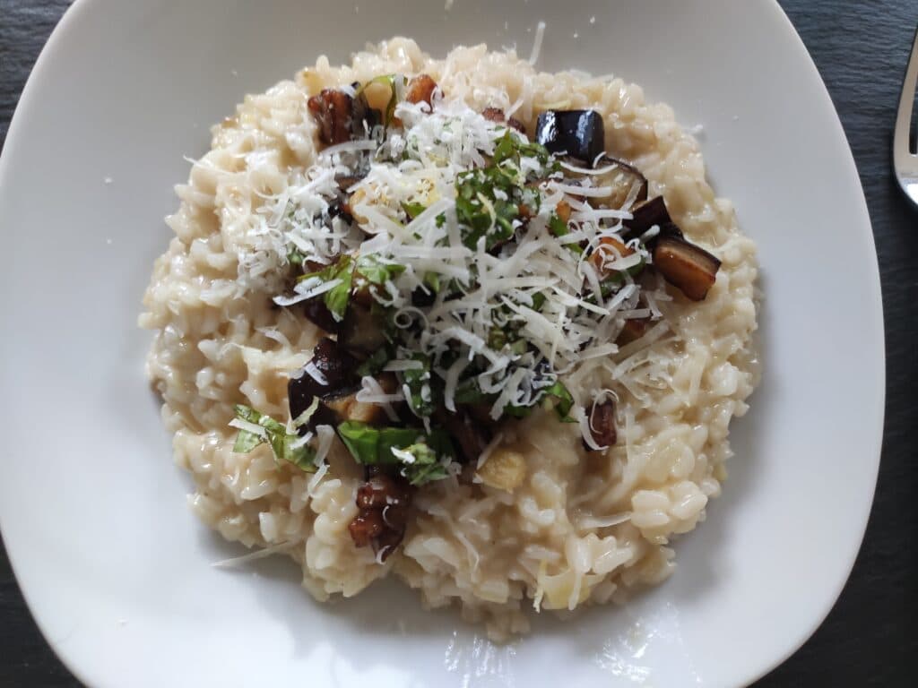 Auberginen Zitronen Risotto in Liesing von Gerhard Seidl