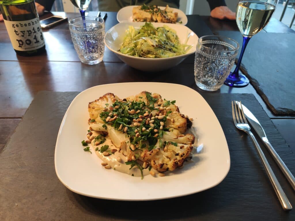 Steak vom Blumenkohl mit Gerhard Seidl